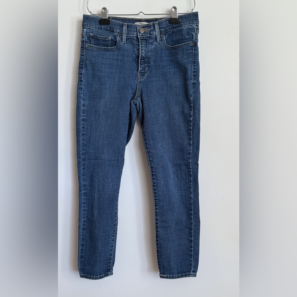 Levi's Blue Ankle Jeans